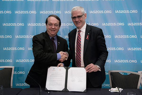 Brazil Redoubles Efforts Against HIV and AIDS; Signs Letter of Intent with BC-CfE at the 2015 IAS Conference