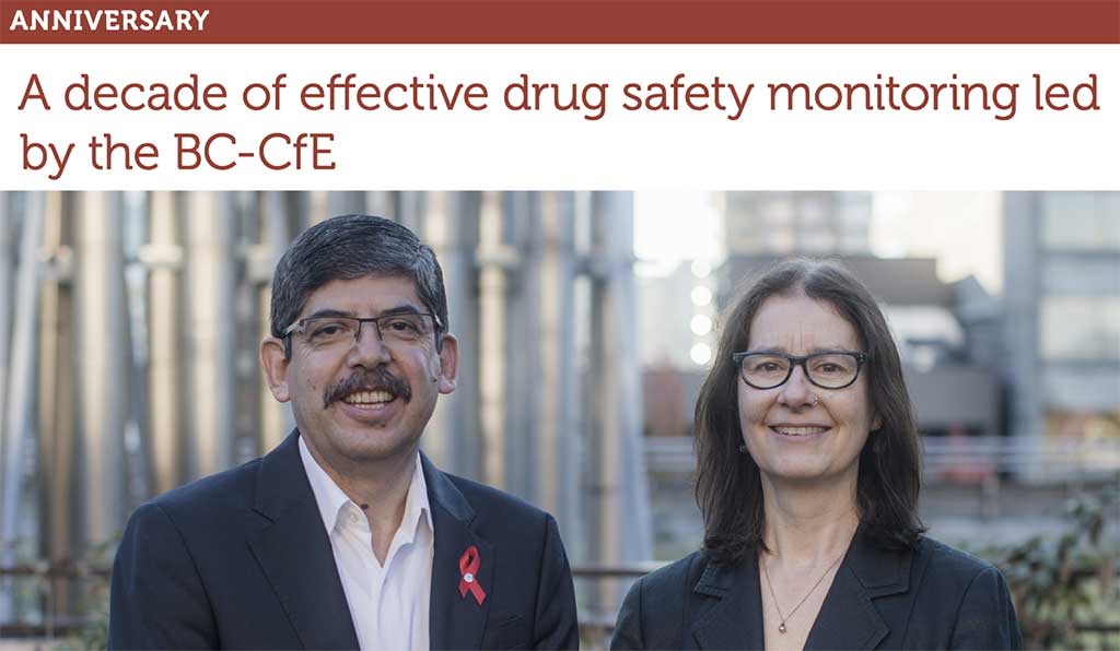 A decade of effective drug safety monitoring led by the BC-CfE